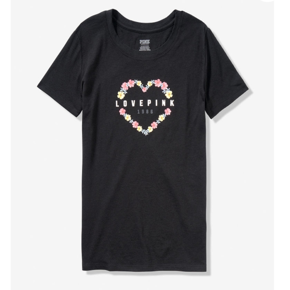 PINK Everyday Tee Perfect Crew